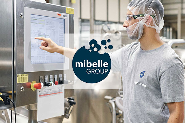 Vollständige Transparenz über die digitalisierte Produktion mit FASTEC 4 PRO bei der Mibelle Group.